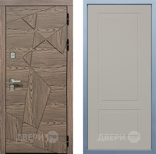 Входная металлическая Дверь Дива МД-97/2 Н-7 Шампань в Реутове