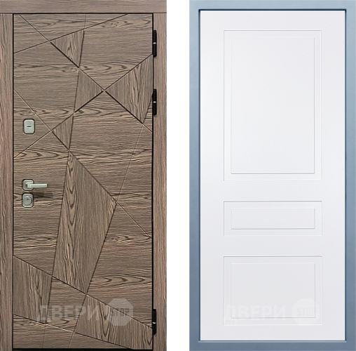 Дверь Дива МД-97/2 Н-13 Белый в Реутове