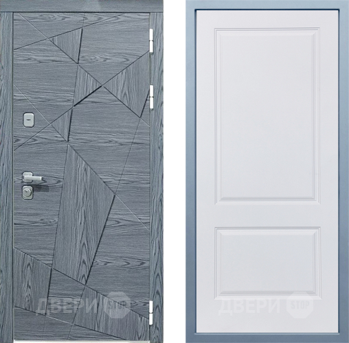 Входная металлическая Дверь Дива МД-97/3 Д-7 Белый в Реутове