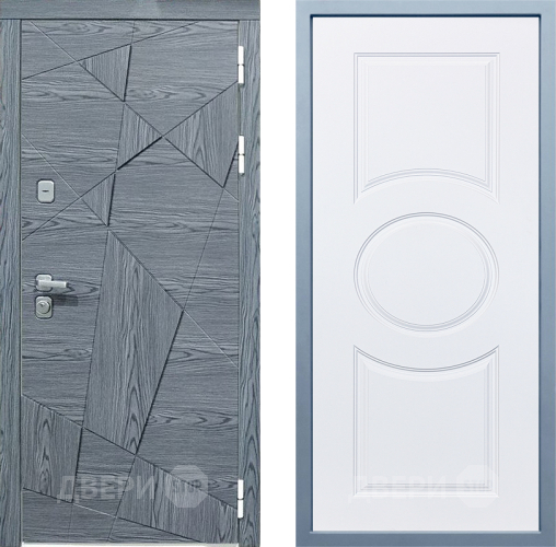 Дверь Дива МД-97/3 Д-8 Белый в Реутове