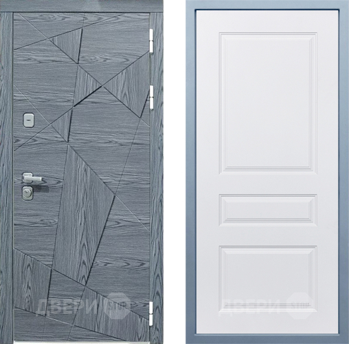 Дверь Дива МД-97/3 Д-13 Белый в Реутове