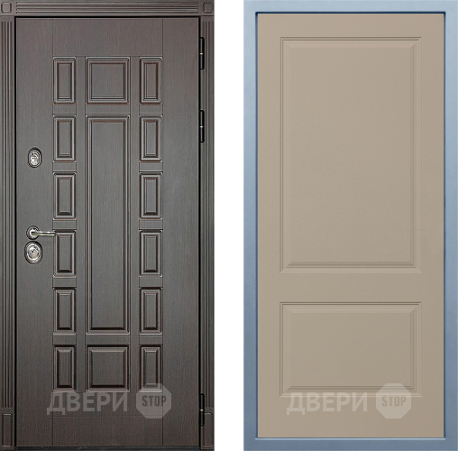 Входная металлическая Дверь Дива МД-38 Д-7 Шампань в Реутове