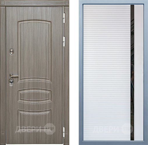 Входная металлическая Дверь Дива МД-42 МХ-45 Белый матовый в Реутове