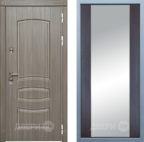 Входная металлическая Дверь Дива МД-42 Д-15 Зеркало Венге в Реутове