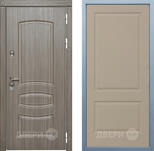 Входная металлическая Дверь Дива МД-42 Д-7 Шампань в Реутове