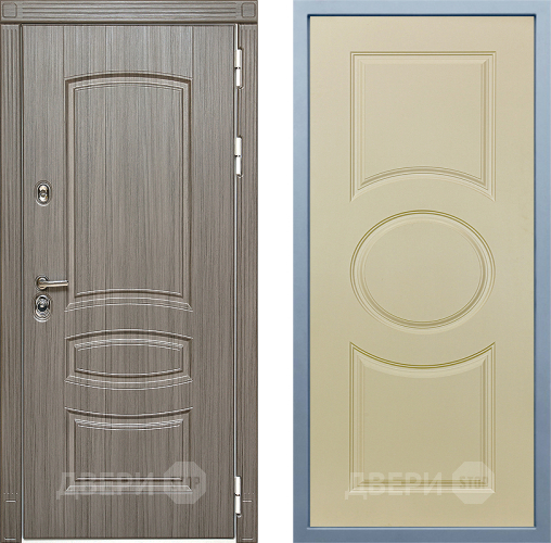 Входная металлическая Дверь Дива МД-42 Д-8 Шампань в Реутове