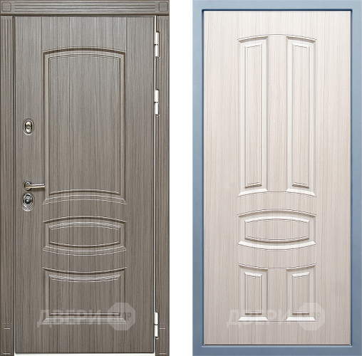 Входная металлическая Дверь Дива МД-42 М-3 Сандал белый в Реутове