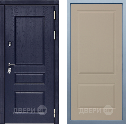 Входная металлическая Дверь Дива МД-45 Д-7 Шампань в Реутове