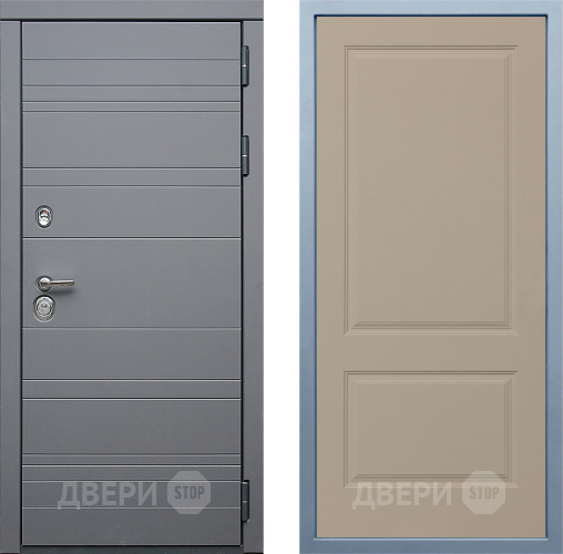 Входная металлическая Дверь Дива МД-39 Д-7 Шампань в Реутове