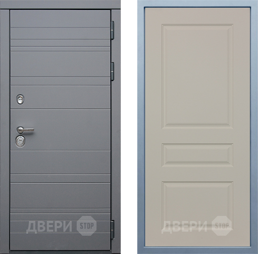 Входная металлическая Дверь Дива МД-39 Д-13 Шампань в Реутове