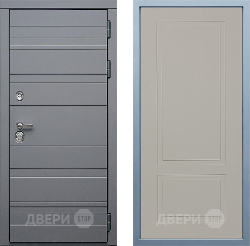 Входная металлическая Дверь Дива МД-39 Н-7 Шампань в Реутове