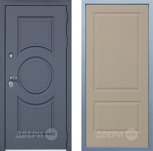 Входная металлическая Дверь Дива МХ-30 STR Д-7 Шампань в Реутове