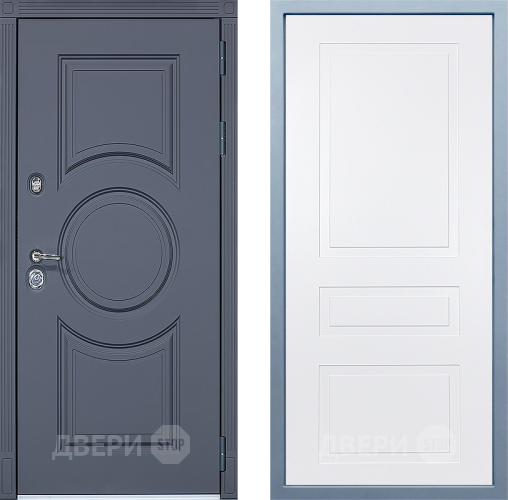 Дверь Дива МХ-30 STR Н-13 Белый в Реутове