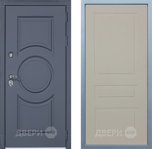 Входная металлическая Дверь Дива МХ-30 STR Н-7 Шампань в Реутове