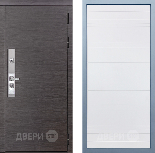 Входная металлическая Дверь Дива МХ-39 STR Д-5 Белый в Реутове