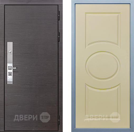 Входная металлическая Дверь Дива МХ-39 STR Д-8 Шампань в Реутове