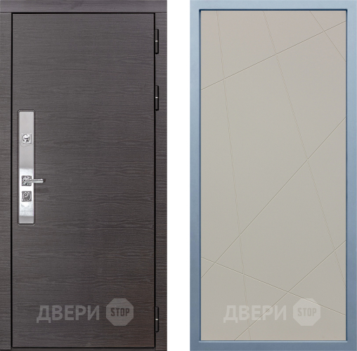 Входная металлическая Дверь Дива МХ-39 STR Д-11 Шампань в Реутове