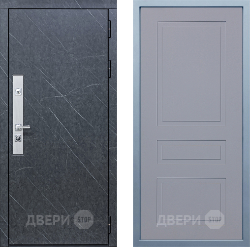 Входная металлическая Дверь Дива МХ-26 STR Н-13 Силк Маус в Реутове