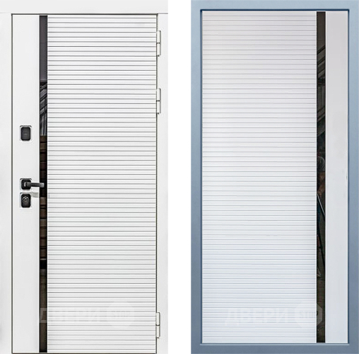 Входная металлическая Дверь Дива МХ-45 Белая STR МХ-45 Белый матовый в Реутове