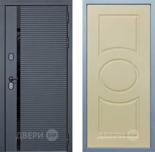 Входная металлическая Дверь Дива МХ-45 STR Д-8 Шампань в Реутове