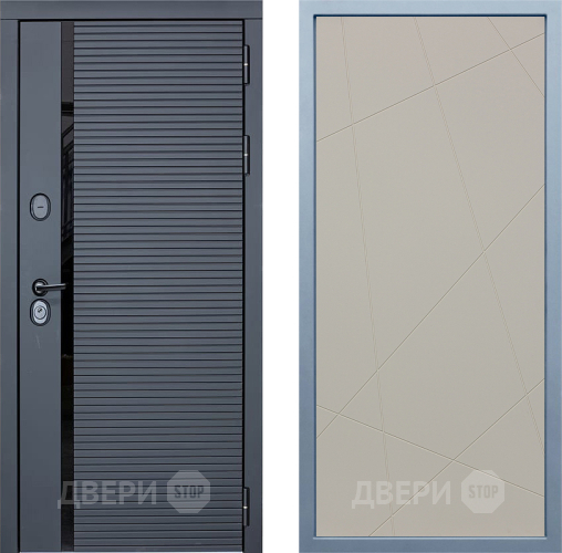 Входная металлическая Дверь Дива МХ-45 STR Д-11 Шампань в Реутове