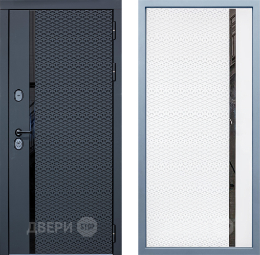 Входная металлическая Дверь Дива МХ-47 STR МХ-47 Белый матовый в Реутове