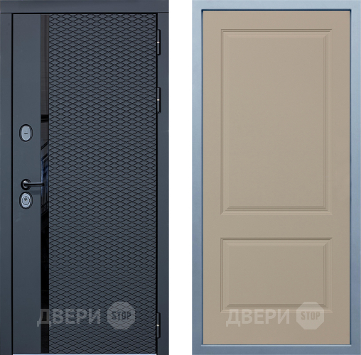 Входная металлическая Дверь Дива МХ-47 STR Д-7 Шампань в Реутове