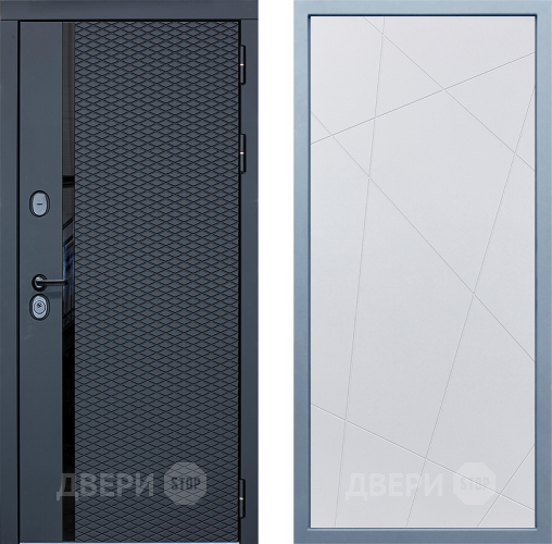 Входная металлическая Дверь Дива МХ-47 STR Д-11 Белый в Реутове