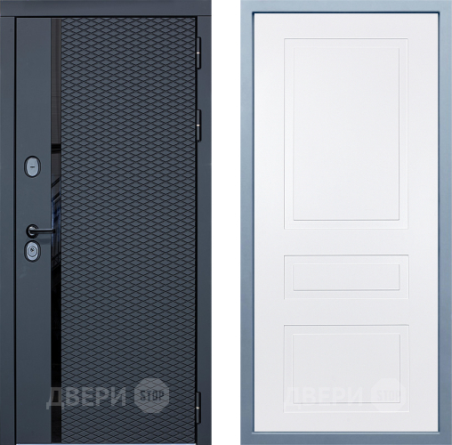 Входная металлическая Дверь Дива МХ-47 STR Н-13 Белый в Реутове