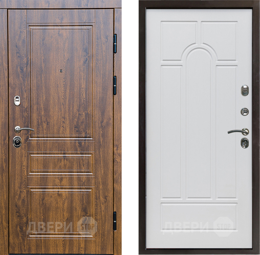 Дверь Престиж Классика Дуб Арка Белое дерево в Реутове