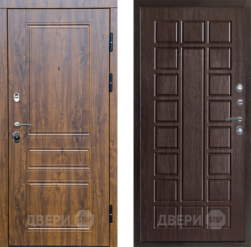 Входная металлическая Дверь Престиж Классика Дуб Престиж Венге в Реутове