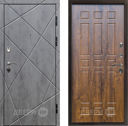Входная металлическая Дверь Престиж Лучи Спарта Дуб в Реутове