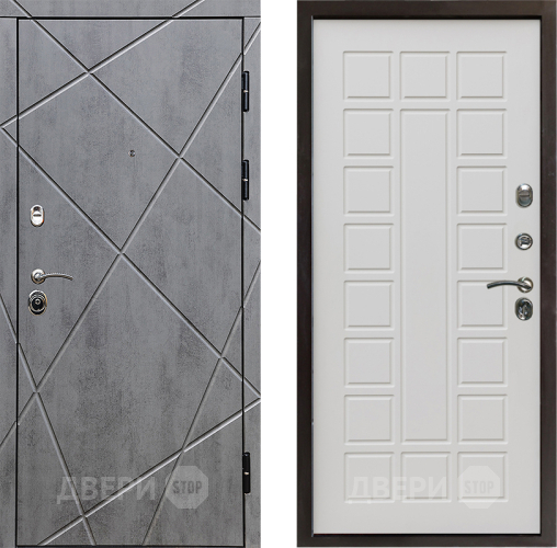 Входная металлическая Дверь Престиж Лучи Престиж Бежевый мат в Реутове