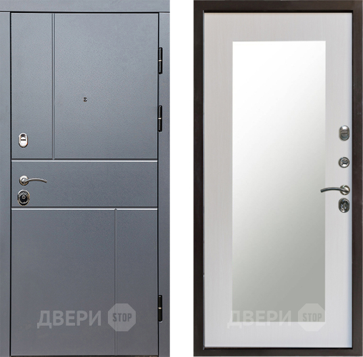 Дверь Престиж Горизонт Грэй Зеркло Пастораль Лиственница белая в Реутове