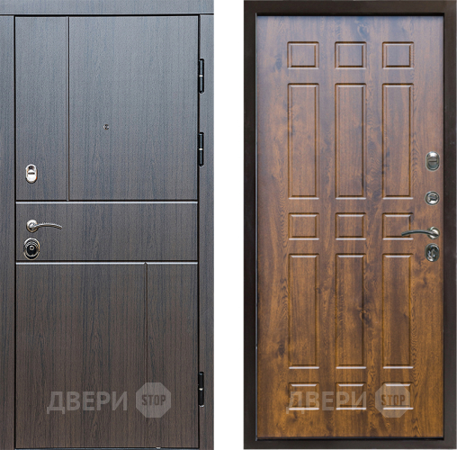 Входная металлическая Дверь Престиж Горизонт Венге Спарта Дуб в Реутове