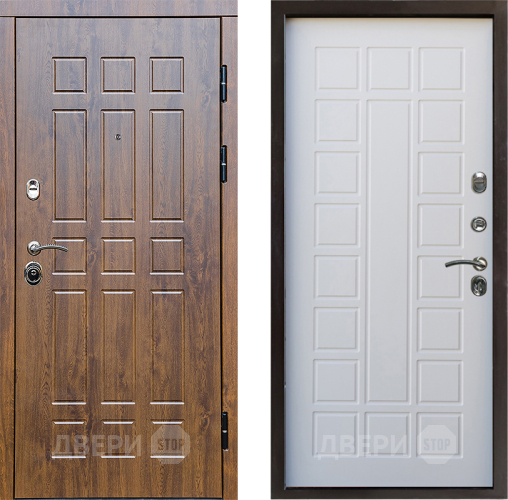 Входная металлическая Дверь Престиж Стандарт Престиж Белое дерево в Реутове
