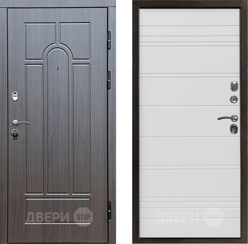 Дверь Престиж Арка Line Белый в Реутове