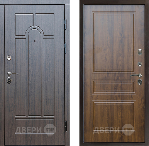 Входная металлическая Дверь Престиж Арка Классика Дуб в Реутове