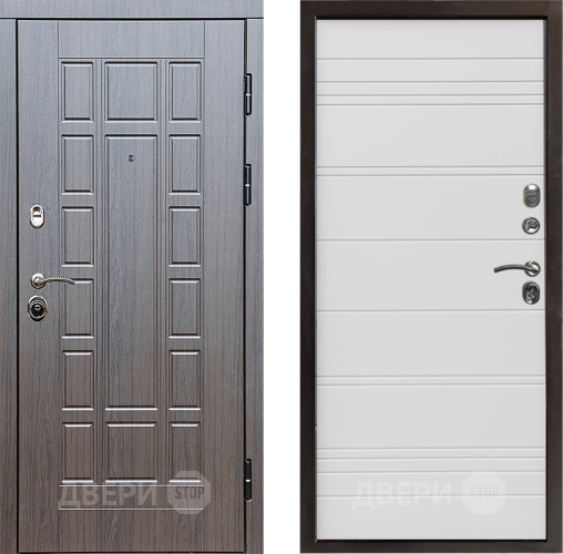 Входная металлическая Дверь Престиж Престиж Line Белый в Реутове