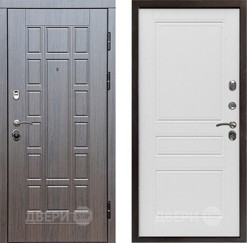 Входная металлическая Дверь Престиж Престиж Классика Лиственница белая в Реутове