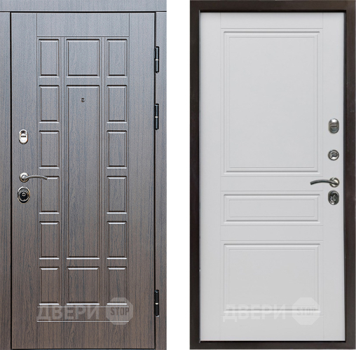 Входная металлическая Дверь Престиж Престиж Классика Белый матовый в Реутове