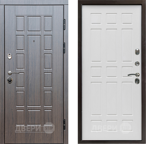 Входная металлическая Дверь Престиж Престиж Спарта Белое дерево в Реутове