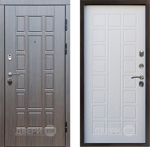Входная металлическая Дверь Престиж Престиж Престиж Белое дерево в Реутове