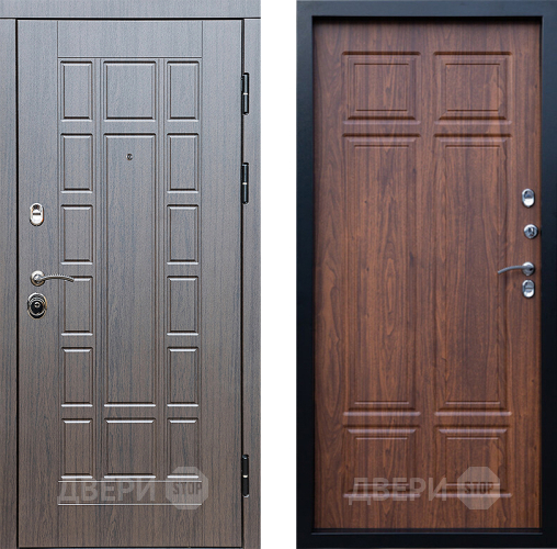 Входная металлическая Дверь Престиж Престиж Премиум Орех темный в Реутове
