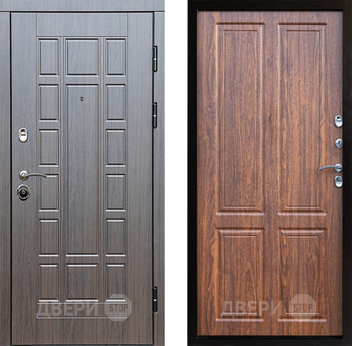 Входная металлическая Дверь Престиж Престиж Премиум Орех светлый в Реутове