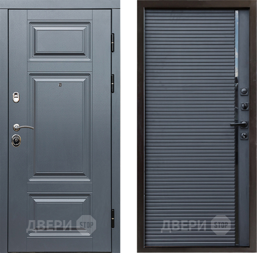 Входная металлическая Дверь Престиж Премиум Porte Черный кварц в Реутове