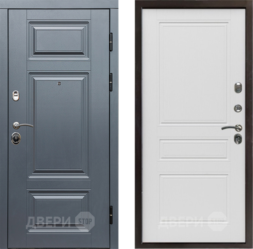 Входная металлическая Дверь Престиж Премиум Классика Лиственница белая в Реутове