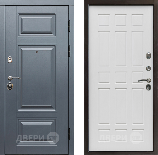 Входная металлическая Дверь Престиж Премиум Спарта Белое дерево в Реутове