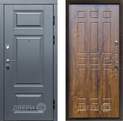 Входная металлическая Дверь Престиж Премиум Спарта Дуб в Реутове