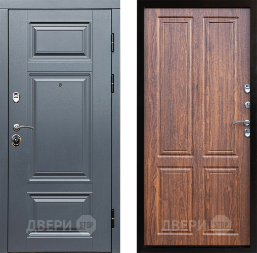 Входная металлическая Дверь Престиж Премиум Премиум Орех светлый в Реутове